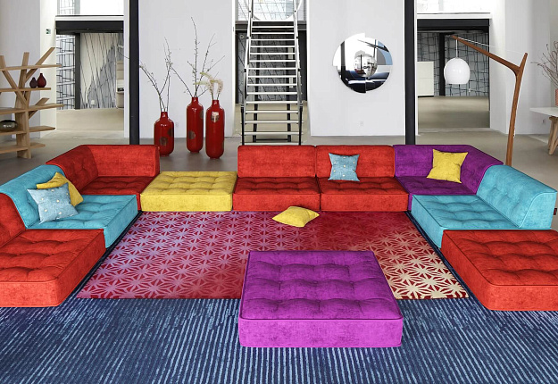 Мягкий бескаркасный диван трансформер Гоа 